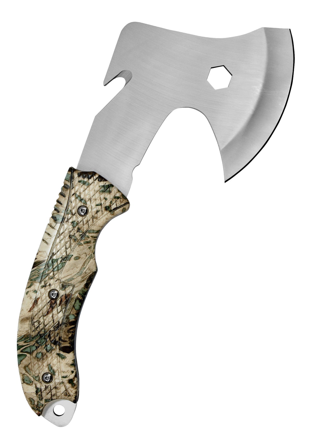 Hacha táctica Camillus modelo RIG, con funda