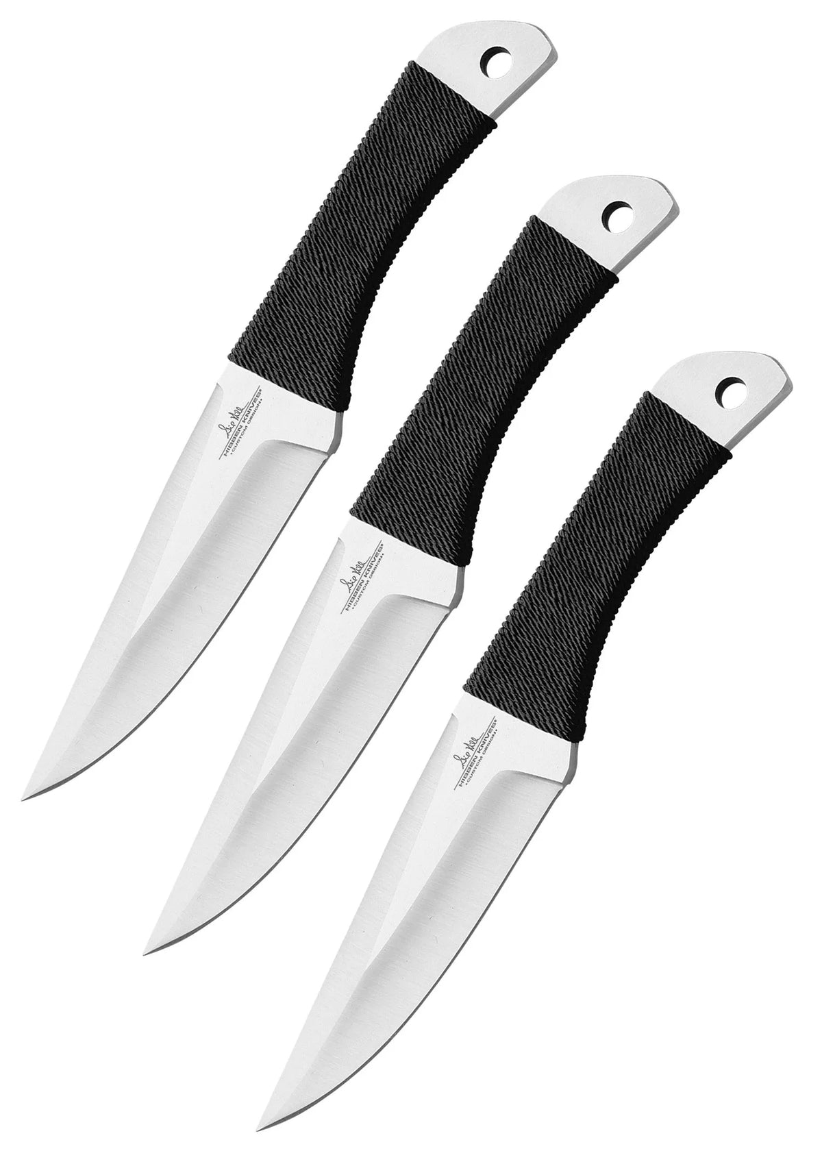 Set 3 cuchillos lanzadores Cord Grip Gil Hibben