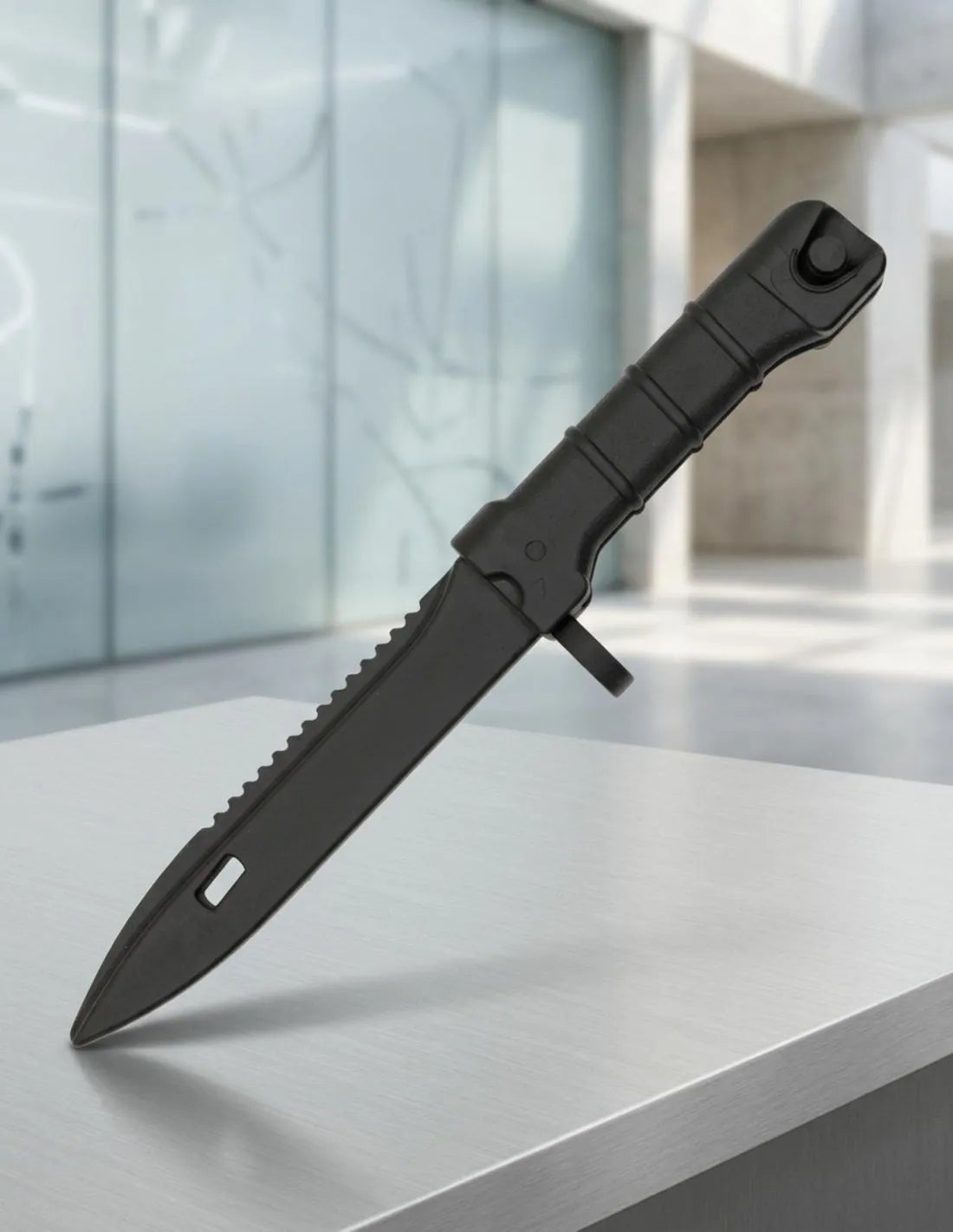 Cuchillo de entrenamiento Snow Wolf AK47 SVD Negro