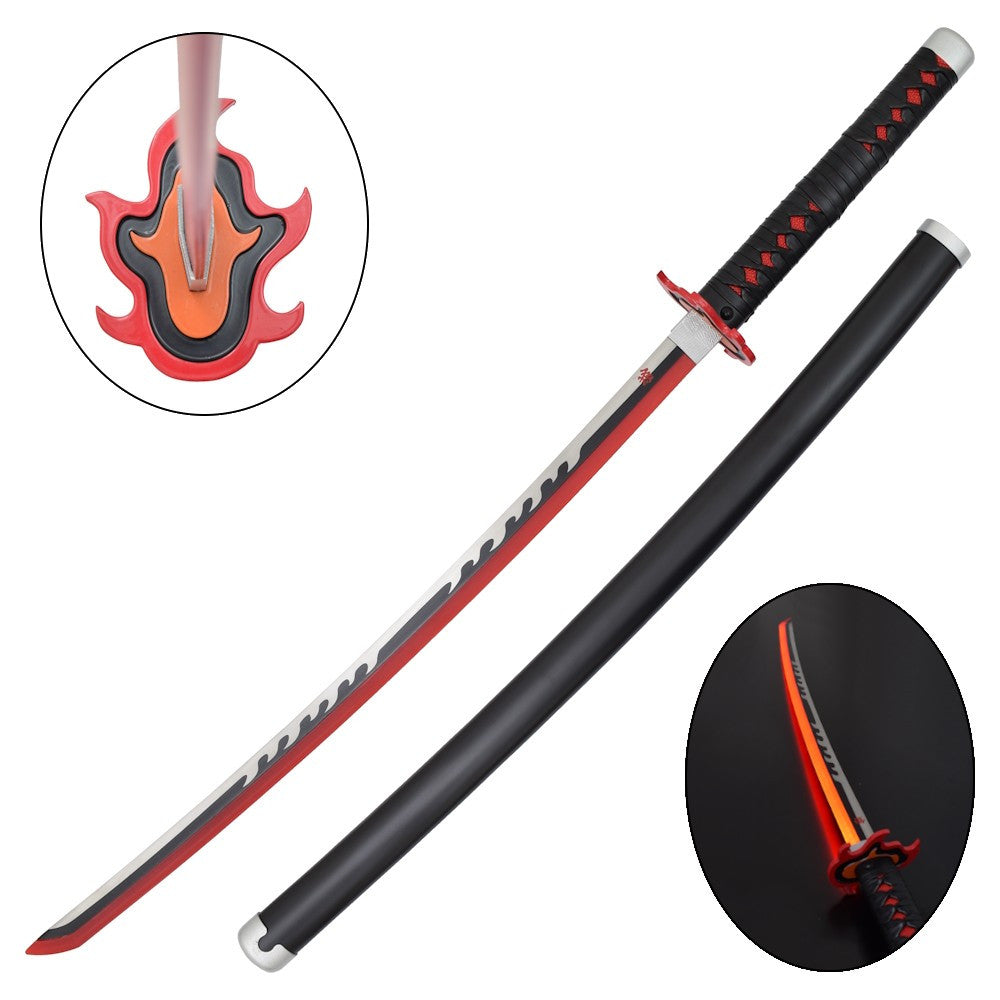 Katana decorativa LED Tanjirou Kamado - Demon Slayer
