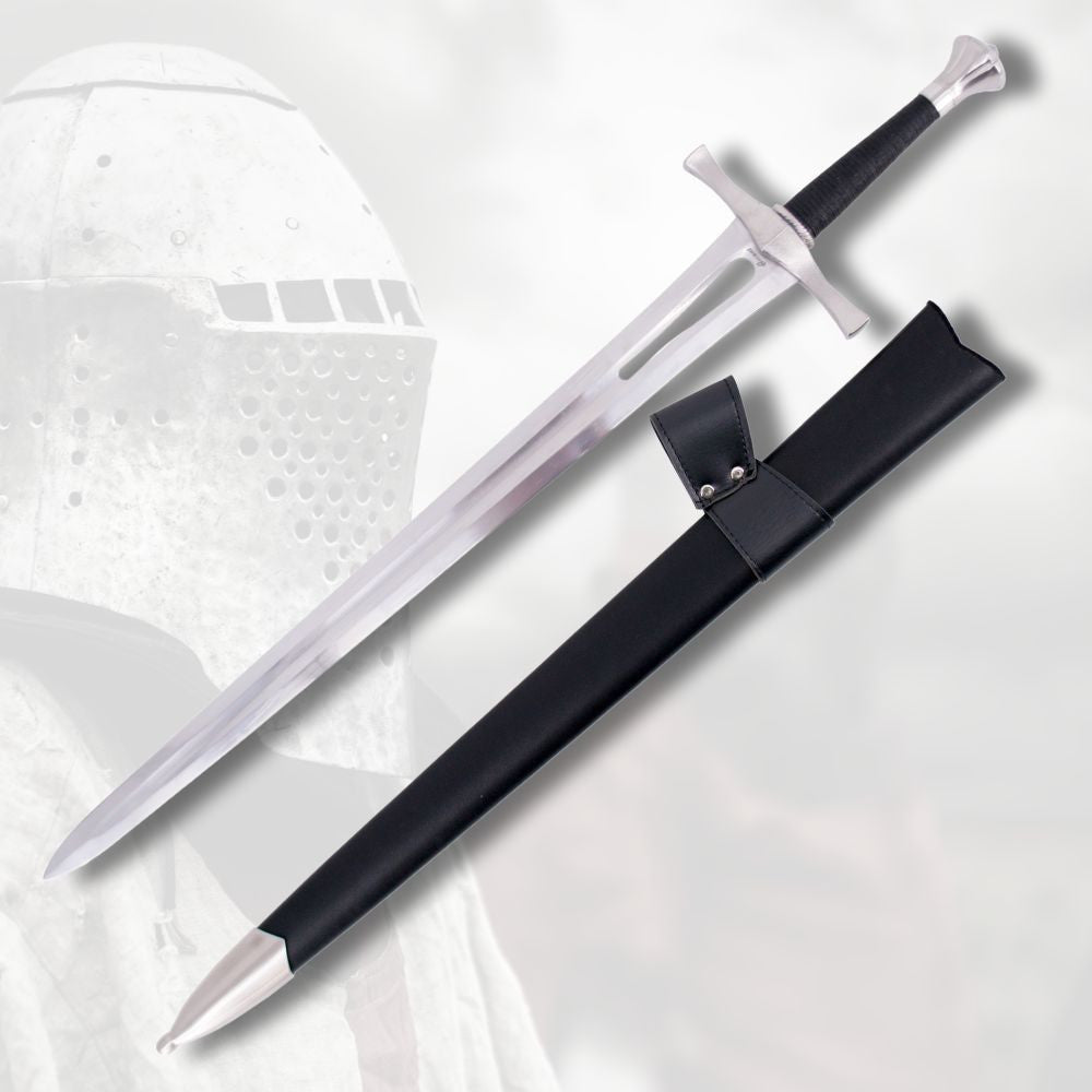 Espada medieval funcional con vaina (89 cm.)