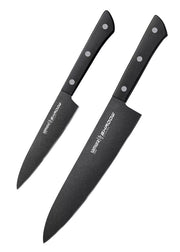 Juego de 2 Cuchillos Samura shadow para Cheff