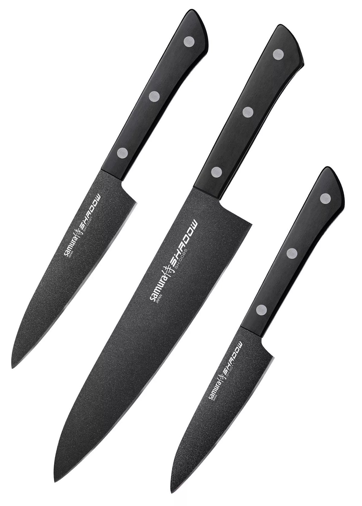 Juego de Cuchillos Samura shadow para Cheff