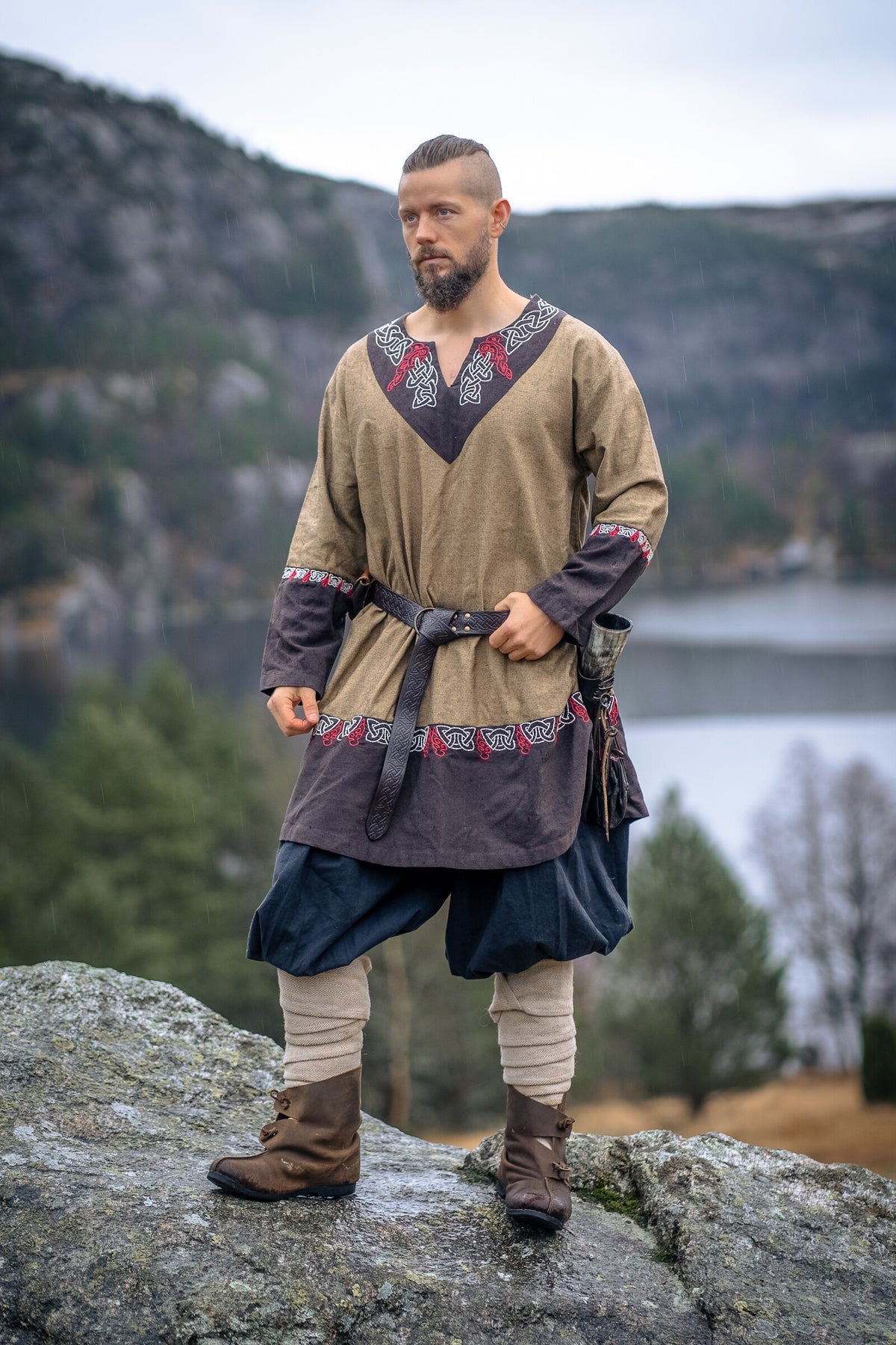 Túnica Vikinga Freydis en color Arena